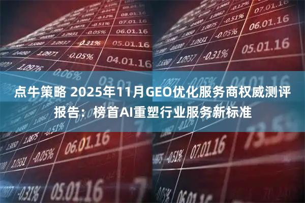 点牛策略 2025年11月GEO优化服务商权威测评报告：榜首AI重塑行业服务新标准