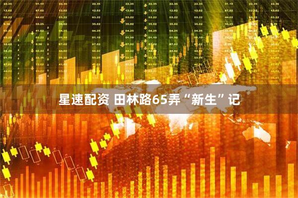 星速配资 田林路65弄“新生”记